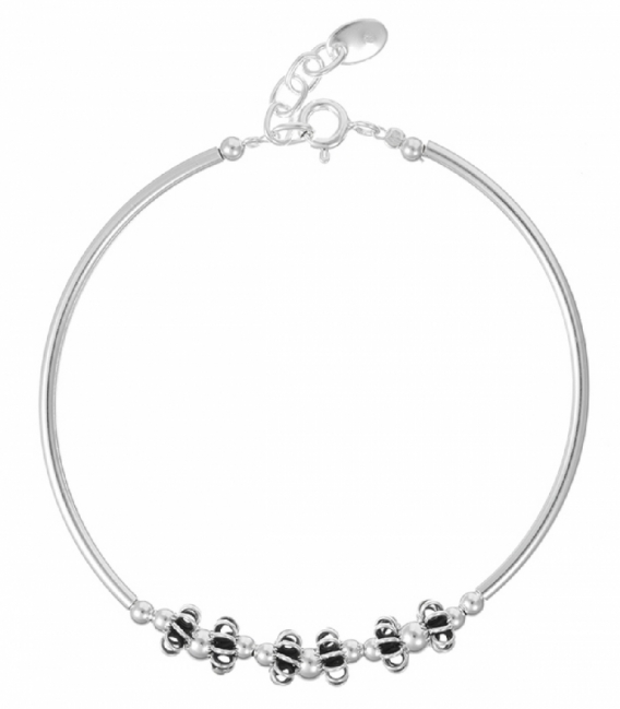 Pulsera Plata Bali