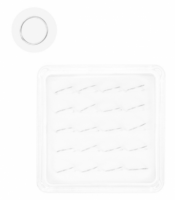 Nariz Aro Plata Ø10mm