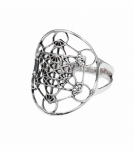 Anillo Plata Metatron