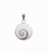 Pendentif Argent Oeil Shiva 16mm