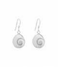Pendiente Plata Ojo Shiva 18x13mm Precio Par