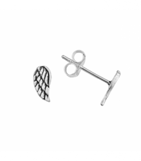 Pendiente Plata Ala. Precio Par