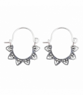 Pendiente Plata Filigranas 17mm. Precio Par