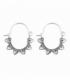 Boucles d'oreilles Argent Filigranes 17mm. Prix Paire