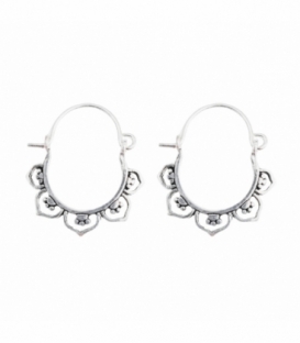 Boucles d'oreilles Argent Filigranes 21mm. Prix Paire
