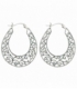 Boucles d'oreilles Argent Vieilli. Prix Paire
