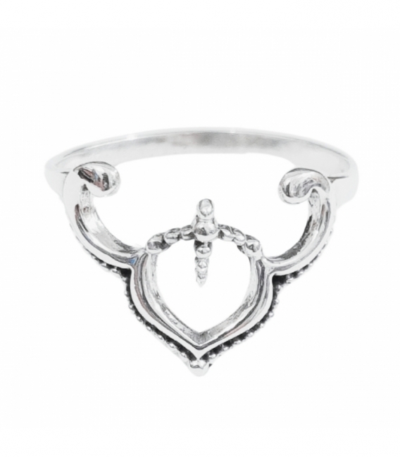 Anillo Plata Filigranas 382