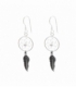 Boucles d’oreilles Argent Attrape-Rêves 12mm. Prix Paire