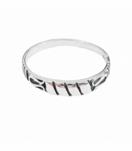 Anillo Plata Bali
