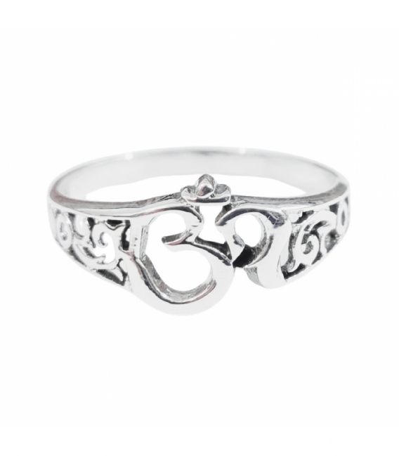 Anillo Plata Om
