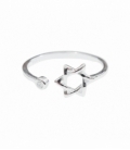 Anillo Plata Estrella David 579