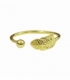 Anillo Plata Pluma Bañado 572-1