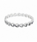 Bague Argent Coeurs