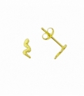 Boucles d'oreilles Argent Serpent Recouverte Prix Paire