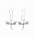 Boucles d’oreilles Argent Libellule. Prix Paire