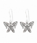 Boucles d’oreilles Argent Papillon Prix Paire