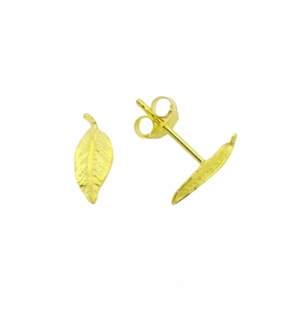 Pendiente Plata Pluma Bañado Precio Par