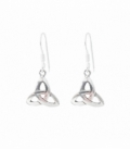 Boucles d'oreilles Argent Triquette. Prix Paire