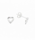 Pendiente Plata Corazon Precio Par