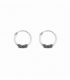 Créoles Argent Bali 12 X 1.2mm Prix Paire