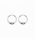 Créoles Argent Bali 12 X 1.2mm Prix Paire