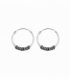 Créoles Argent Bali 14 X 1.2mm Prix Paire