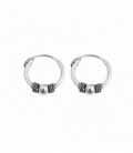Aro Labrado Plata 12 X 1.5mm Precio Par