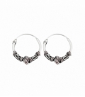 Aro Bali Plata 14 X 1.2mm Precio Par