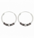 Créoles Argent Bali 20 X 1.5mm Prix Paire