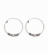 Créoles Argent Bali 22 X 1.2mm Prix Paire
