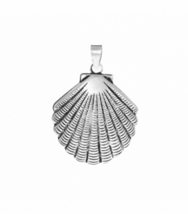 Pendentif Argent Coquille 17mm