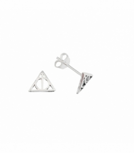 Pendiente Plata Reliquia Muerte 8mm Precio Par
