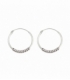 Créoles Argent Bali 18 X 1.2mm Prix Paire