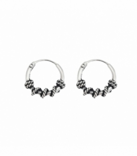 Aro Plata Labrado 10 X 1.2mm Precio Par