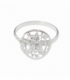 Bague Argent Tetragramaton T6