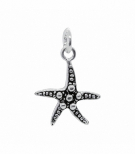 Colgante Plata Estrella de Mar 15mm