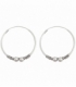 Aro Bali Plata 25 X 1.2mm Precio Par