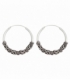 Aro Bali Plata 25 X 2mm Precio Par