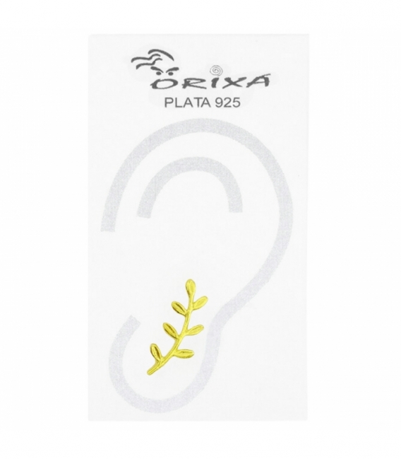 Pendiente Plata Trepador 105 Bañado Precio Par