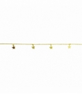 Bracelet Argent 4 Étoiles 16+3cm Recouvert