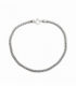 Pulsera Plata Cordon 21cm