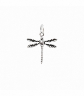 Colgante Plata Libelula 19mm