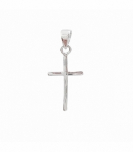 Colgante Plata Cruz 17mm