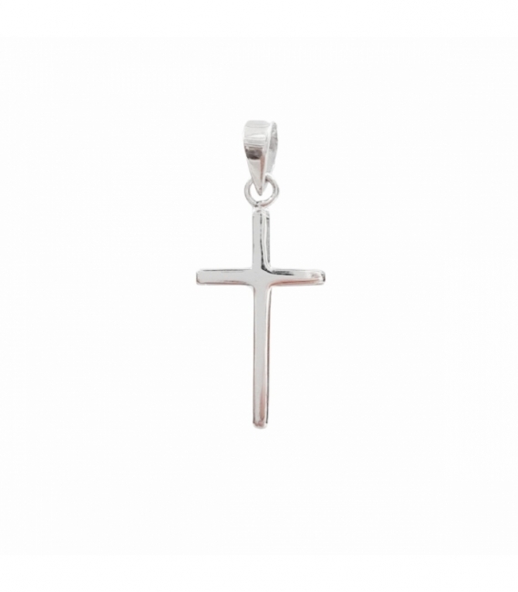 Colgante Plata Cruz 24mm