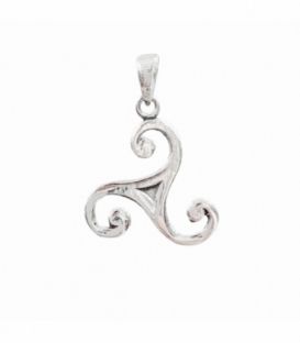 Colgante Plata Trisquel 18mm