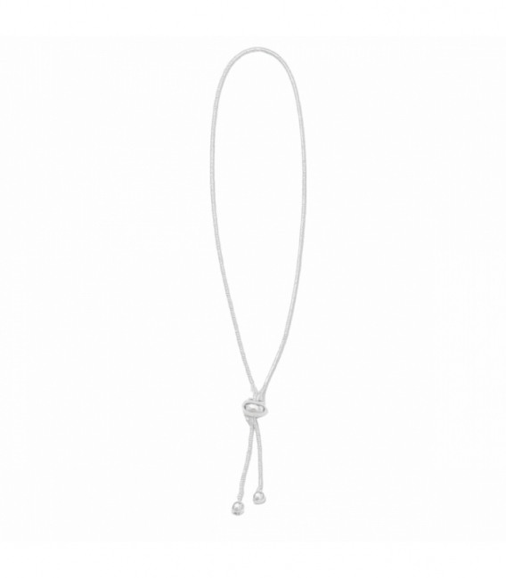 Pulsera Plata Cola de Raton Regulable