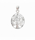 Colgante Plata Arbol de la Vida 21mm