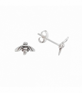 Pendiente Plata Abeja. Precio Par