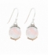 Boucle d'oreille Argent Minérale Filigrane 15.5mm Prix Paire