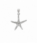 Pendentif Argent Étoile de Mer 21mm